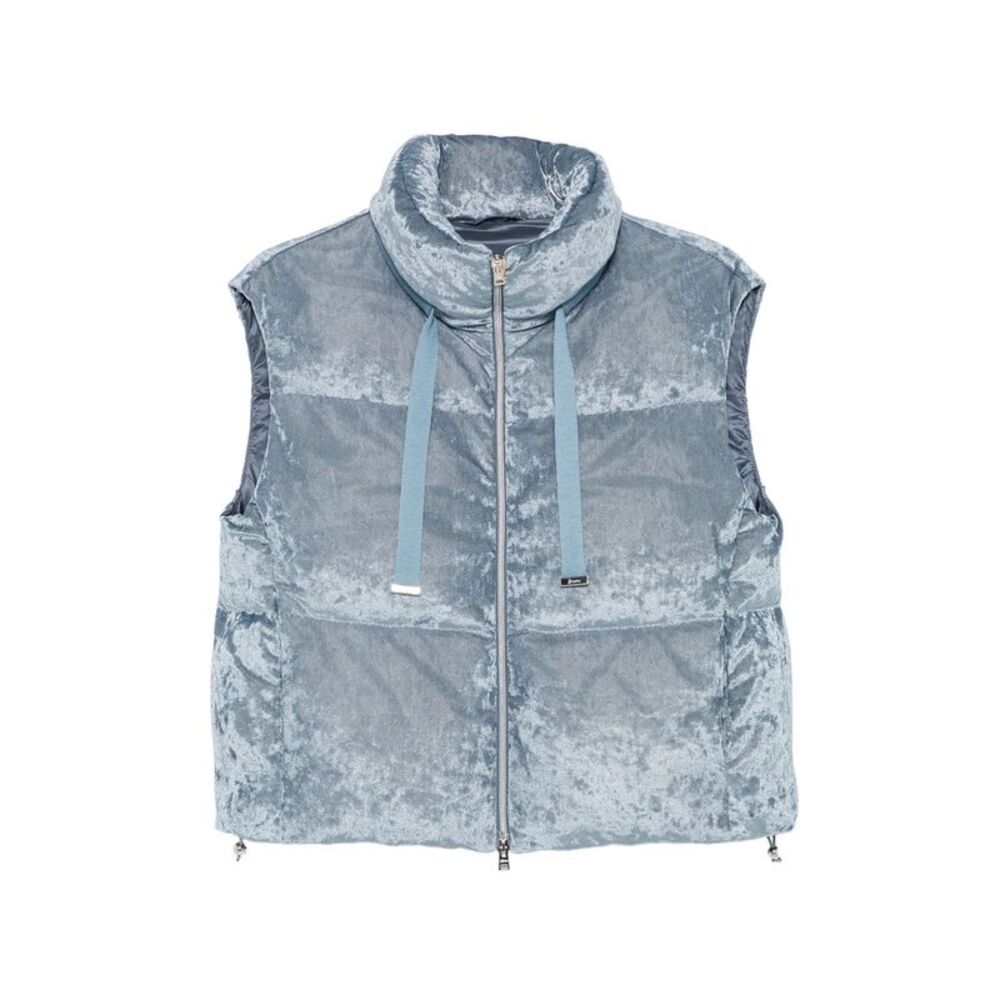 Herno Blue Jackets - Waistcoat & Gilets Women